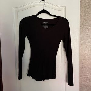 No Boundaries Long Sleeve Ribbed T-shirt